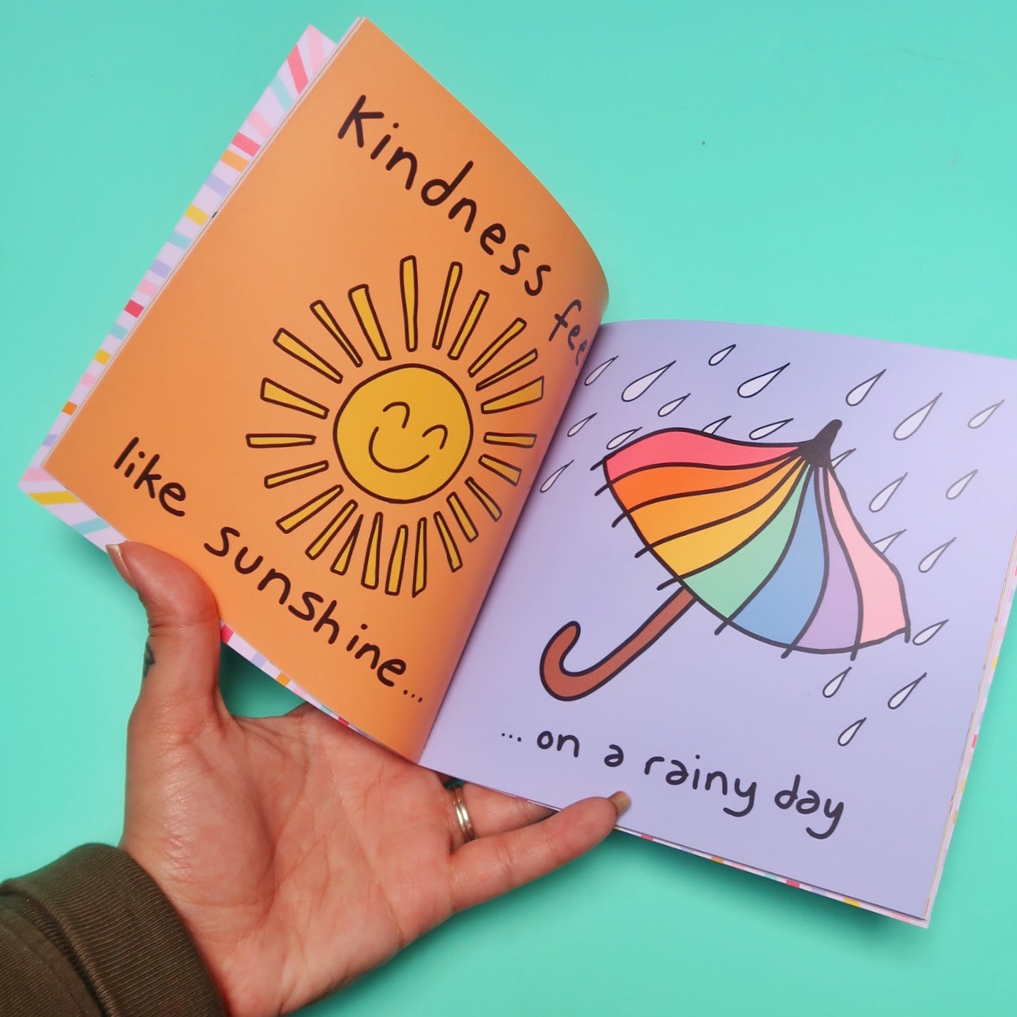 Being Kind Is Cool - a keep it bright kids book about kindness colourful inside pages