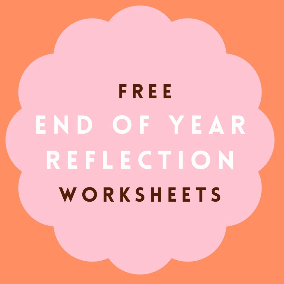 FREE end of year reflection worksheets!