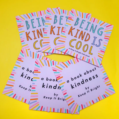 Being Kind Is Cool kids book - a book about kindness - bundle