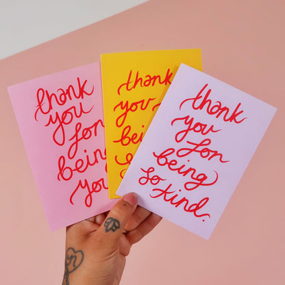thank you for being my sunshine - greeting card