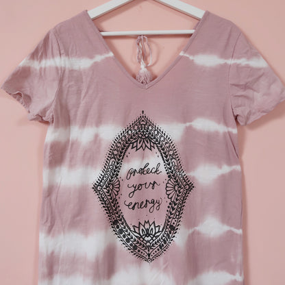 protect your energy tie dye dress