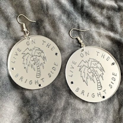 live on the bright side earrings