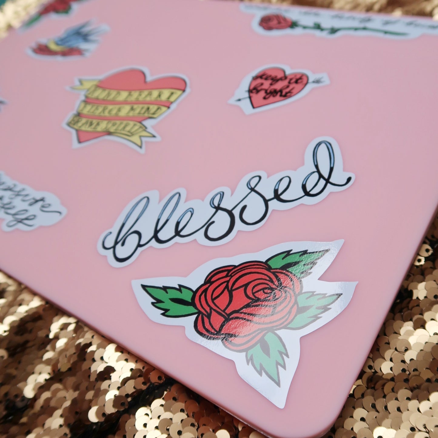 tattoo flash vinyl sticker sheet