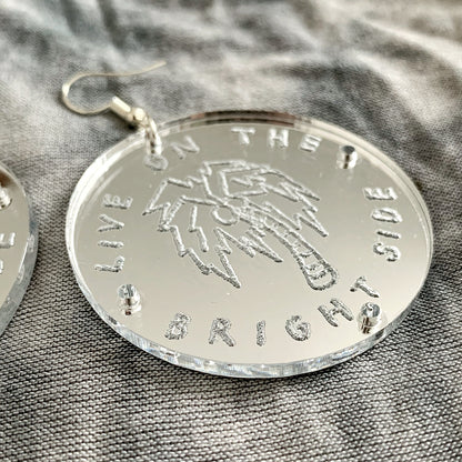 live on the bright side earrings
