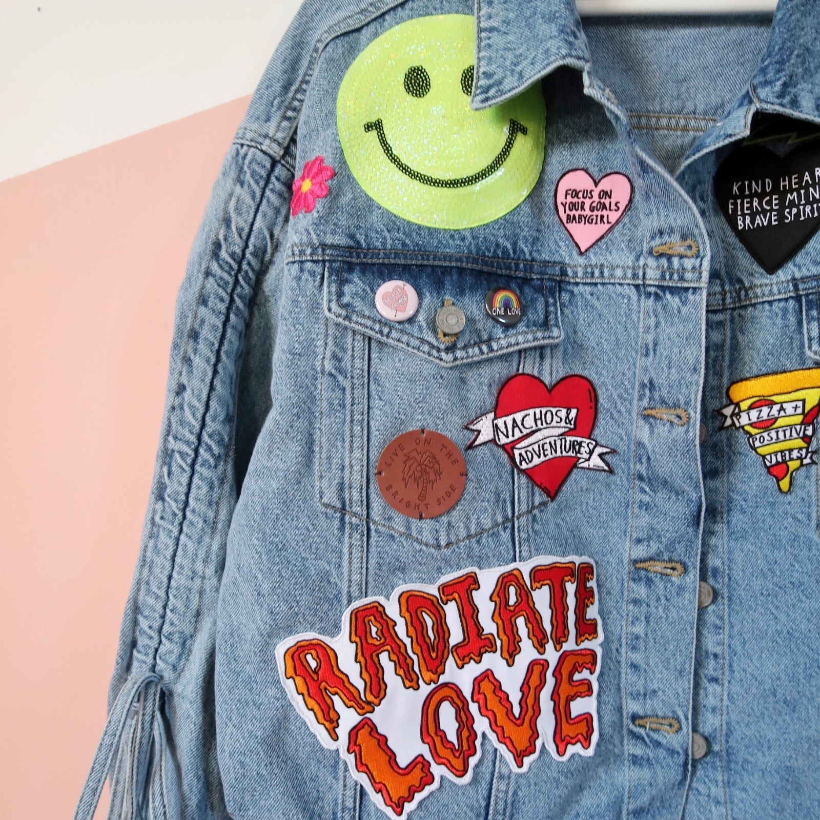 Cool jean jacket patches store