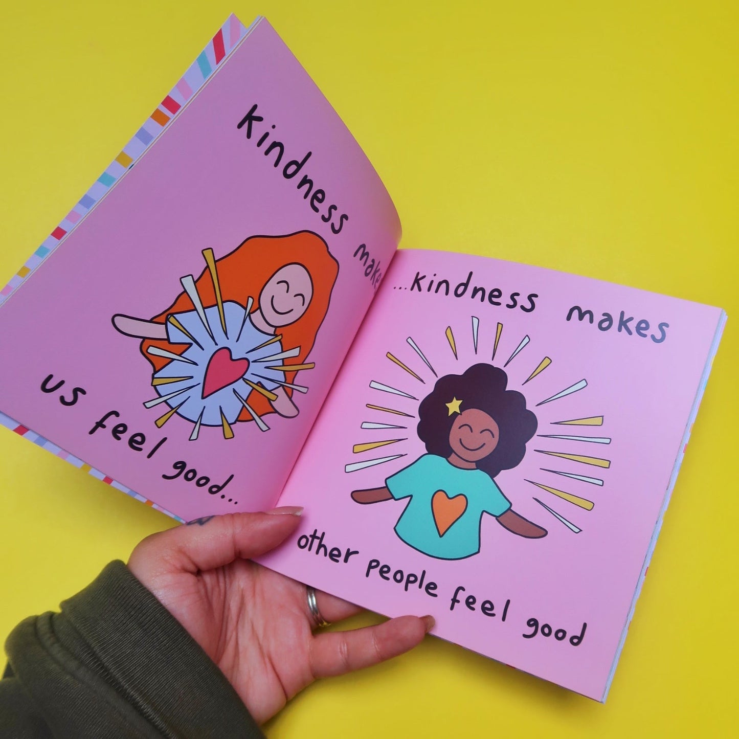 Being Kind Is Cool - a keep it bright kids book about kindness colourful inside pages