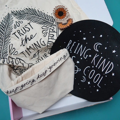 positive home decor mystery box